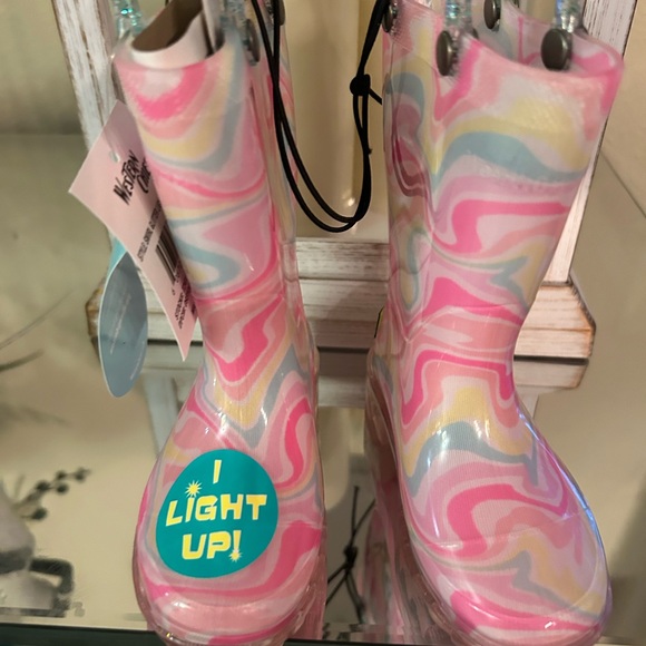 Toddler girls rain boots - Picture 3 of 5